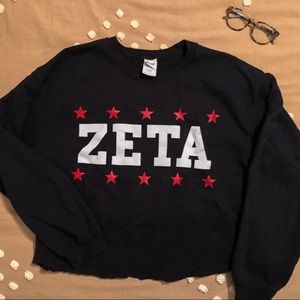ZTA CROPPED CREWNECK